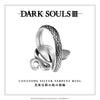 Starforged  Covetous Silver Serpent Ring Dark Souls Fashion Sterling Silver Ring Holiday Gift  Game Props