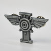 Warhammer 40K Peripheral Products Navis Imperialis Brooch Silver Pin Badge Starforged 