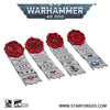 Warhammer 40K Brooch Peripheral Products Purity Seals 4 Piece Starforged Set 2