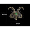 Total War III Warhammer Emblem of the Horned Rat Pin Badge Skaven Faction Race Badge Emblem