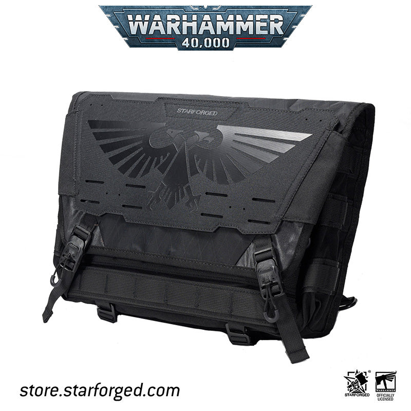 Starforged “Imperium Mailer Bag ” Basic Level Outdoor Waterproof Backpack Warhammer 40K Multifunctional Shoulder Bag Other