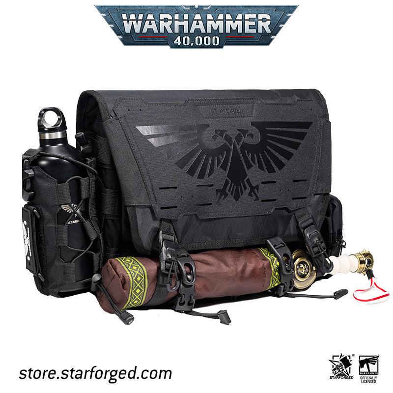 Starforged “”Holy Terra ” Deluxe Version Outdoor Waterproof Backpack Warhammer 40K Multifunctional Shoulder Bag Other