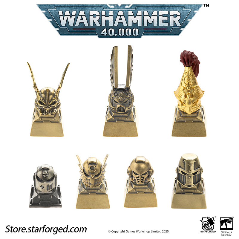 Starforged Warhammer 40K Space Marine Keycaps Keyboard Cap Birthday Gift Other