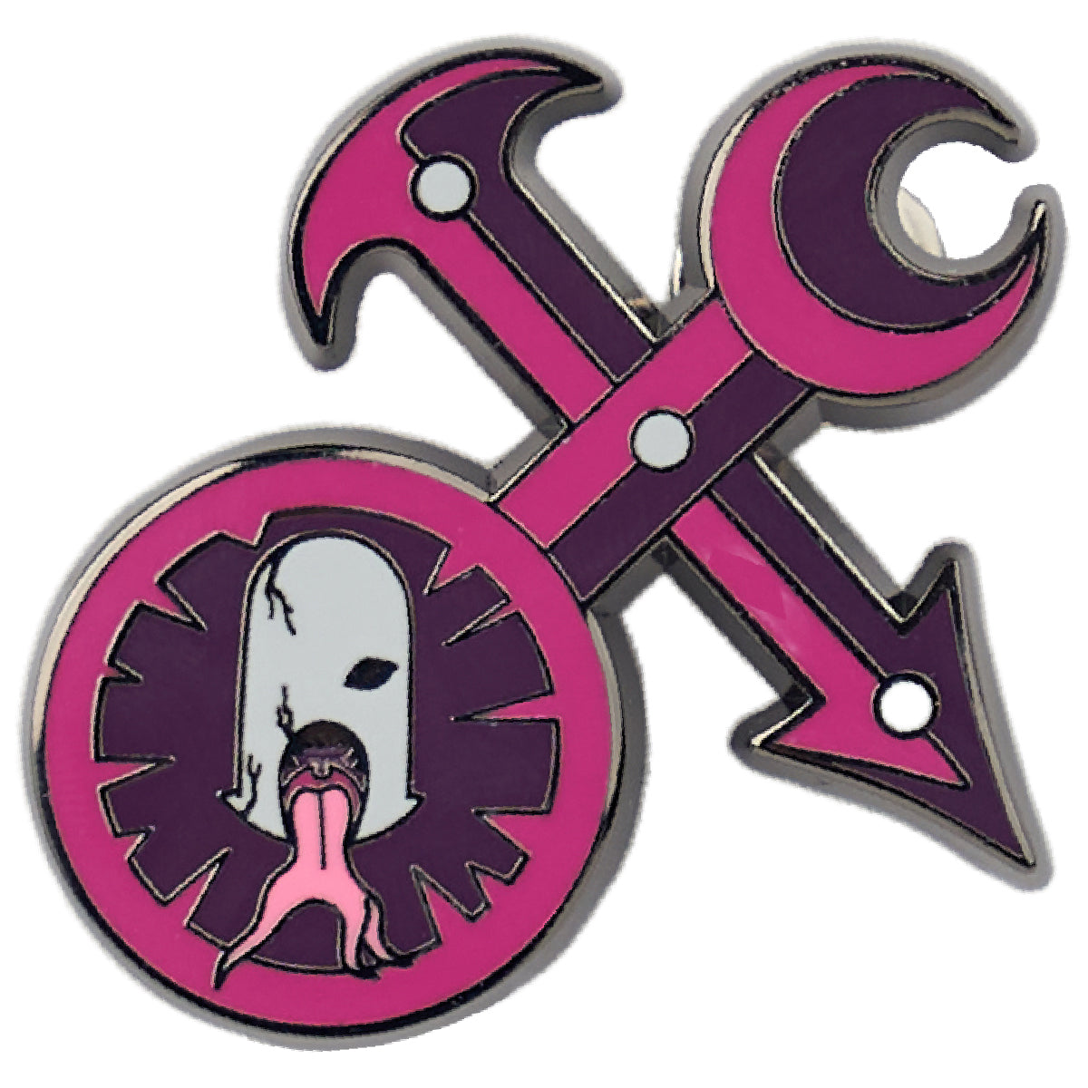 Starforged Warhammer 40K Chaos Sigil of Ruinous Powers Nurgle Khorne Tzeentch Slaanesh Brooch Pin Badge