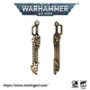Starforged Warhammer 40000 Master Crafted & Chaos Spacemarine Chainsword 40K Keychain