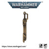 Starforged Warhammer 40000 Master Crafted & Chaos Spacemarine Chainsword 40K Keychain