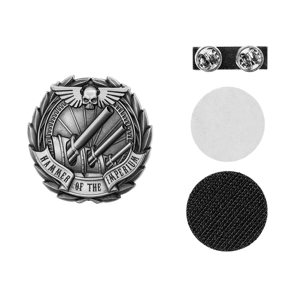 Starforged  Cadian Shock Troops Space Marines Medalof Honour Velcro Pin Badge Warhammer 40K Imperial Guard