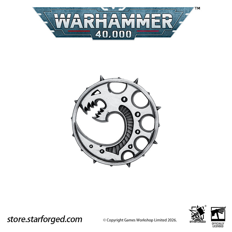 Warhammer 40K Mark of Brood Brothers Pin Badge Dragon Brooch Starforged "Brood Brothers" is the name given by a Genestealer Cult's members to normal Humans who have been infected with the xenos genetic material of a Genestealer Patriarch through its ovipositor. This infection makes these people members of the cult's collective psychic Broodmind as well as the potential parents of a new generation of Genestealer hybrids.