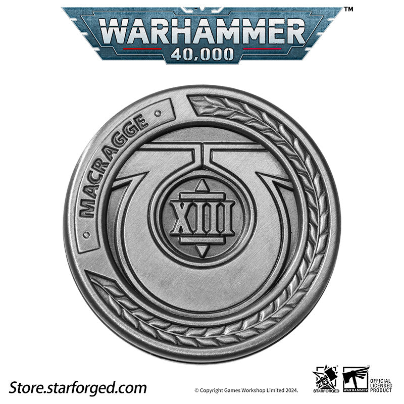Starforged Warhammer 40K Ultramarine PAX Ultramar Space Marines II Collector Coin Other