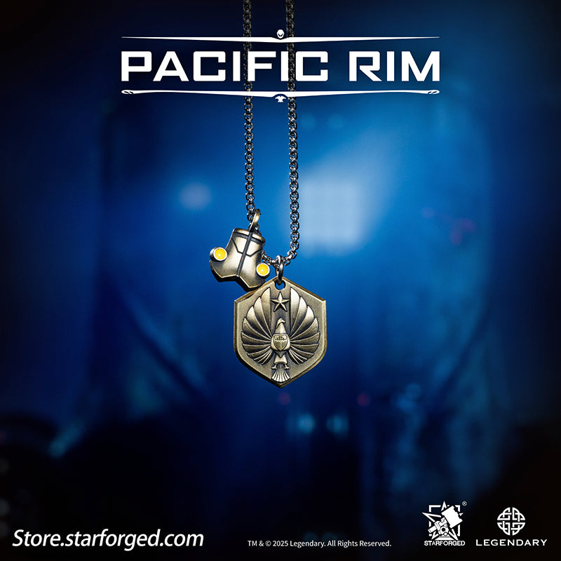 Starforged Pacific Rim “PPDC” Themed Pendant Men's Jewelry Accessories Movie Merchandise Officially Authorized