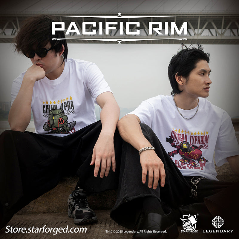 Starforged Pacific Rim Themed T-shirt Collection Official License