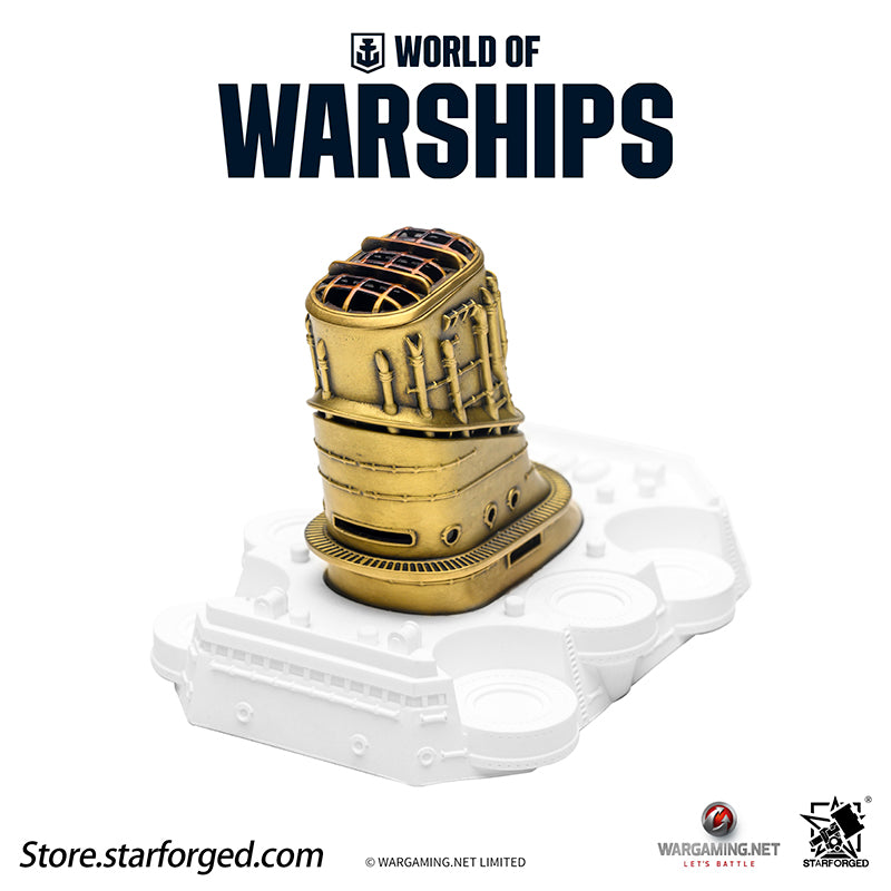 Starforged World of Warships WOWS Themed Incense Burner Game Peripherals Wargaming License