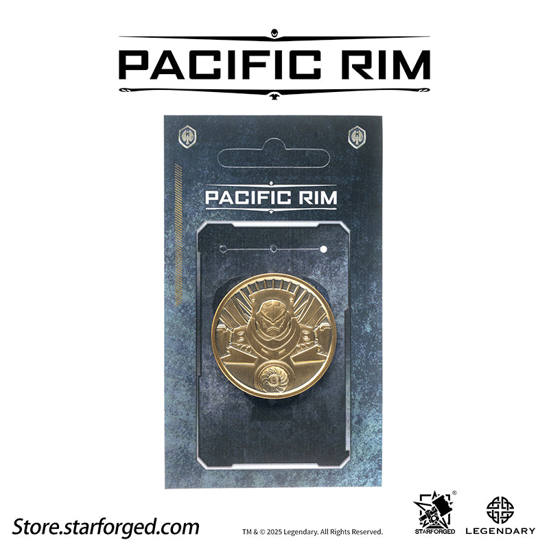 Starforged Pacific Rim PPDC Mark-3 Ace Jaeger – Gipsy Danger Themed Commemorative Coin Gift Official License Gipsy Danger, a Mark-3 Jaeger from the film Pacific Rim, was constructed in Alaska and activated on July 10, 2017. Standing 79 meters tall and weighing 1,980 tons, it is equipped with the "Blue Spark" 4.1 processing unit and powered by an "Arc-9" nuclear vortex turbine.Its combat style is rooted in street fighting techniques, and it is armed with retractable Plasma Cannons on both arms. Designed for 