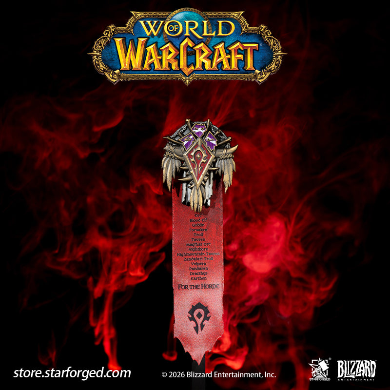 STARFORGED World of Warcraft Faction Metal Badges | Men's Fashion Accessories | Officially Authorized | WOW Gifts