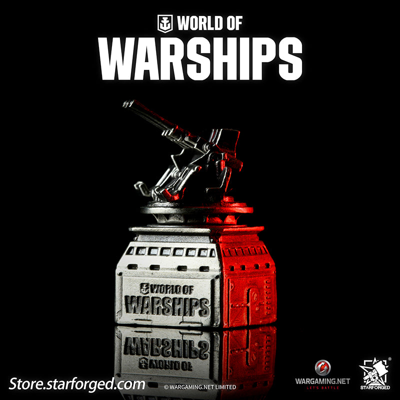 Starforged World of Warships Armament Turret Keyboard Keycaps Game Peripherals Official Authorization