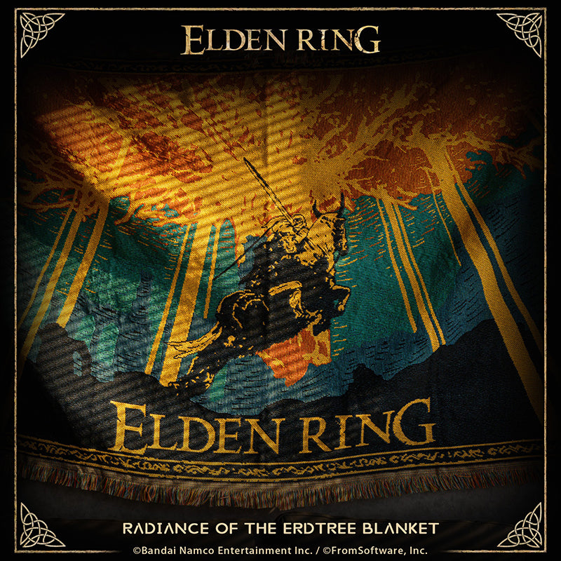 Starforged ELDEN RING Merchandise Tapestry Golden Tree’s Radiance - The Bloody Wolf Officially Authorized