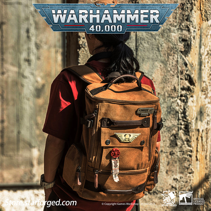 Starforged Astra Militarum Death Korps of Krieg Siege Regiment BackPac Starforged Astra Militarum Death Korps of Krieg Siege Regiment BackPac