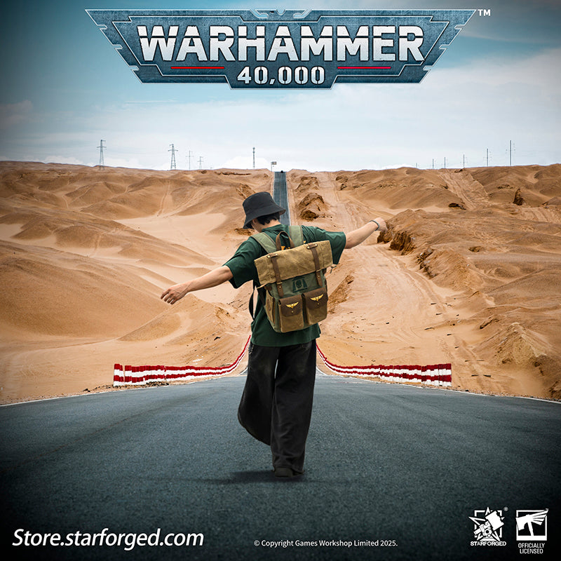Starforged De Gloria Cadia Support Backpack MK.Ⅲ Warhammer 40k Cadian  Astra Militarum Men's Bag Other
