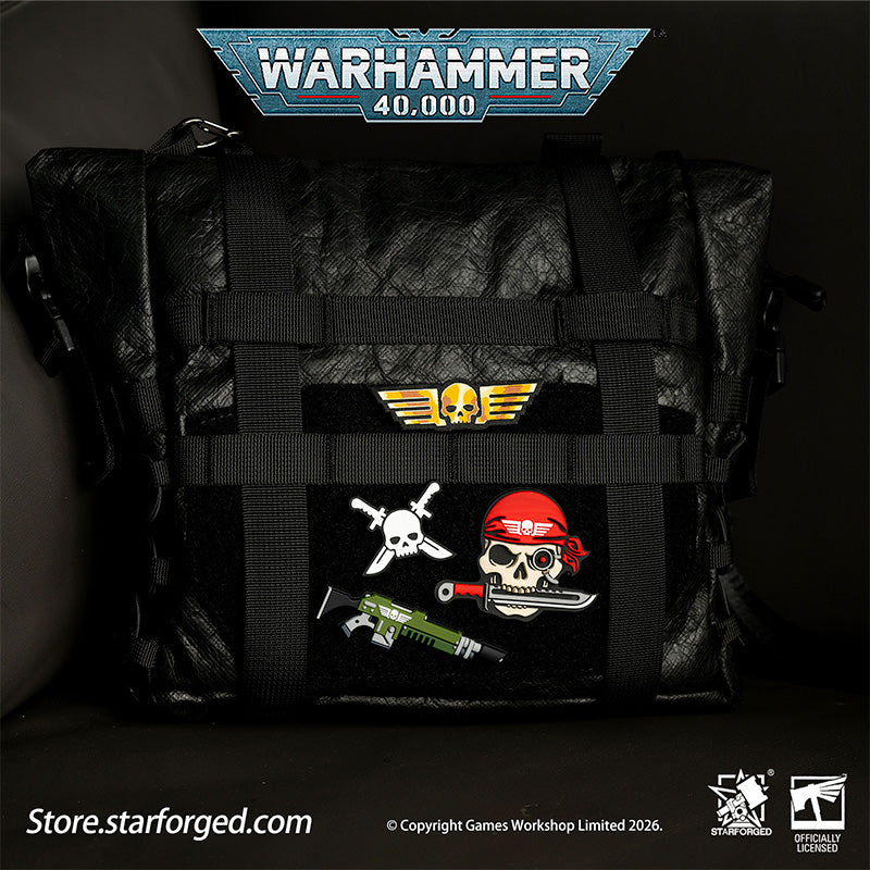 Starforged Warhammer 40K Astra Militarum Patch Collection Warhammer Gifts Fashion Accessories