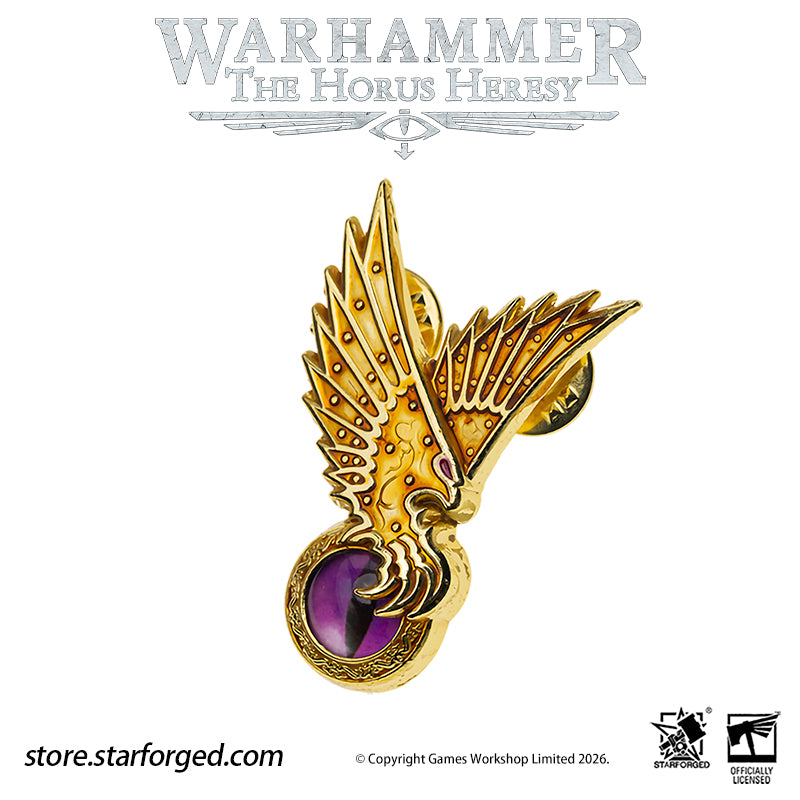 Starforged Warhammer 30K Chaos Space Marine Emperor's Children Phonecian's Favour Armourial Pin Warhammer Gifts Fashion Accessories The Emperor's Children were the III Legion of the twenty original Space Marine Legions, also known after their fall as the Lords of Profligacy. Their Primarch is Fulgrim. One of the nine legions that betrayed the Emperor during the Horus Heresy, they became Chaos Space Marines. 