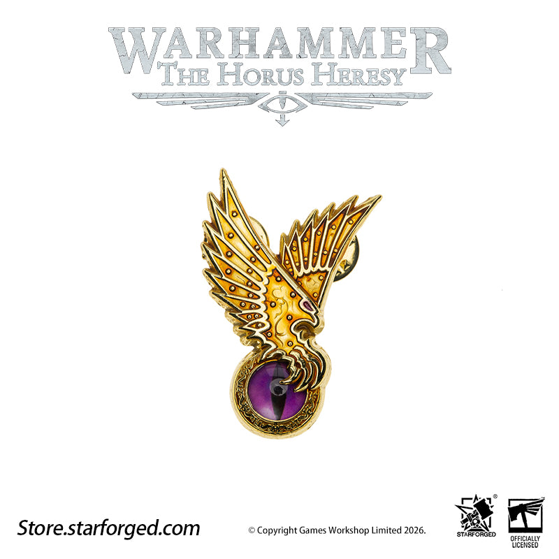 Starforged Warhammer 30K Chaos Space Marine Emperor's Children Phonecian's Favour Armourial Pin Warhammer Gifts Fashion Accessories The Emperor's Children were the III Legion of the twenty original Space Marine Legions, also known after their fall as the Lords of Profligacy. Their Primarch is Fulgrim. One of the nine legions that betrayed the Emperor during the Horus Heresy, they became Chaos Space Marines. They worship the Chaos god Slaanesh and are hedonistic psychopaths who live for experiences of excess