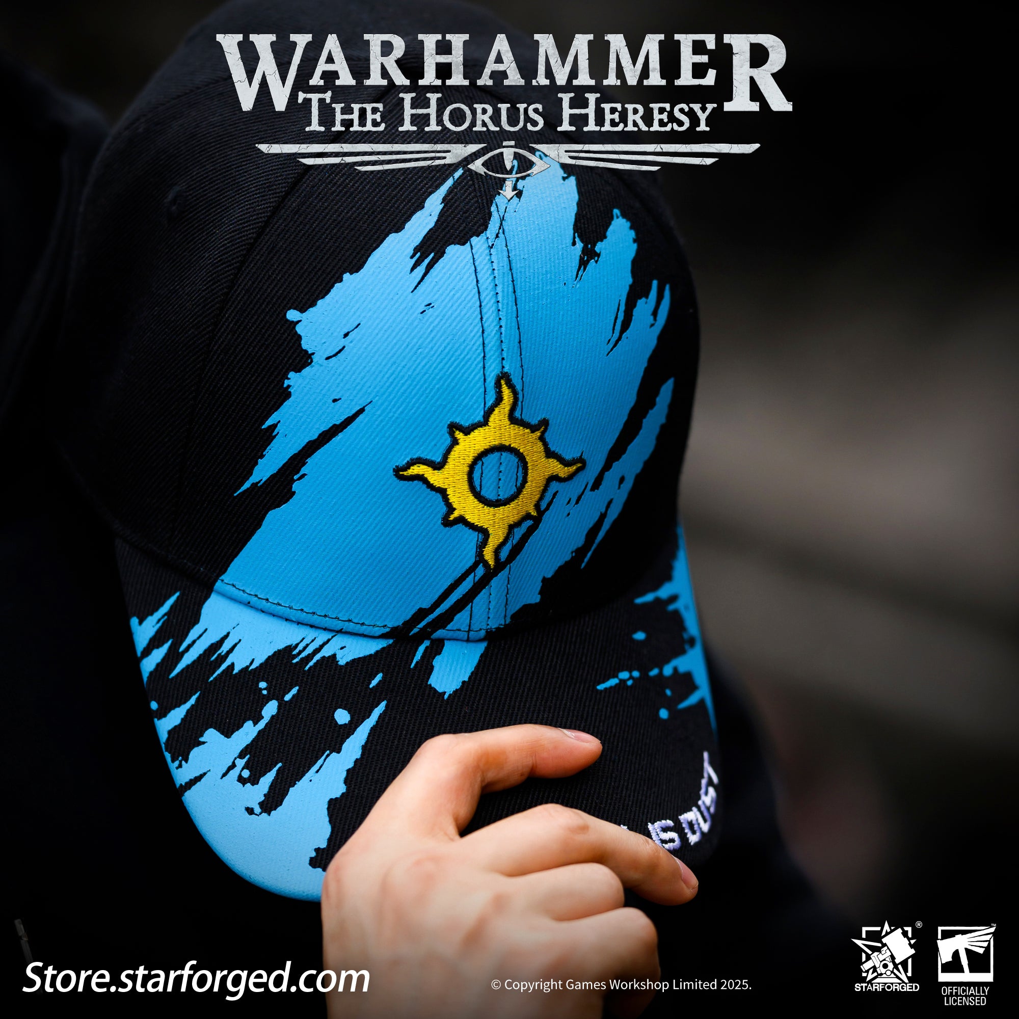 Starforged Warhammer 40K Chaos Faction Thema Hoeden Baseball Peaked Cap Anders, Night Lords, 7-7 5/8 Starforged Warhammer 40K Chaos Faction Thema Hoeden Baseball Peaked Cap Anders, Night Lords, 7-7 5/8