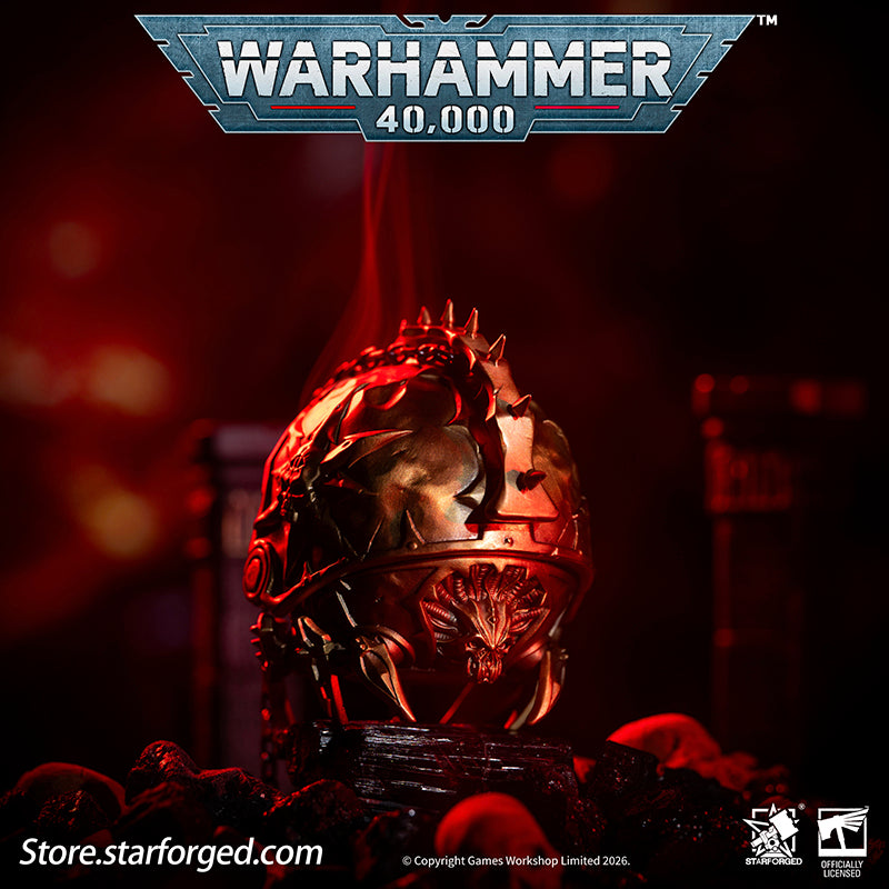 Starforged Warhammer 40K Chaos Space Marines Dark Mechanicum Thurible Incense Burner Men's Fashion Jewelry