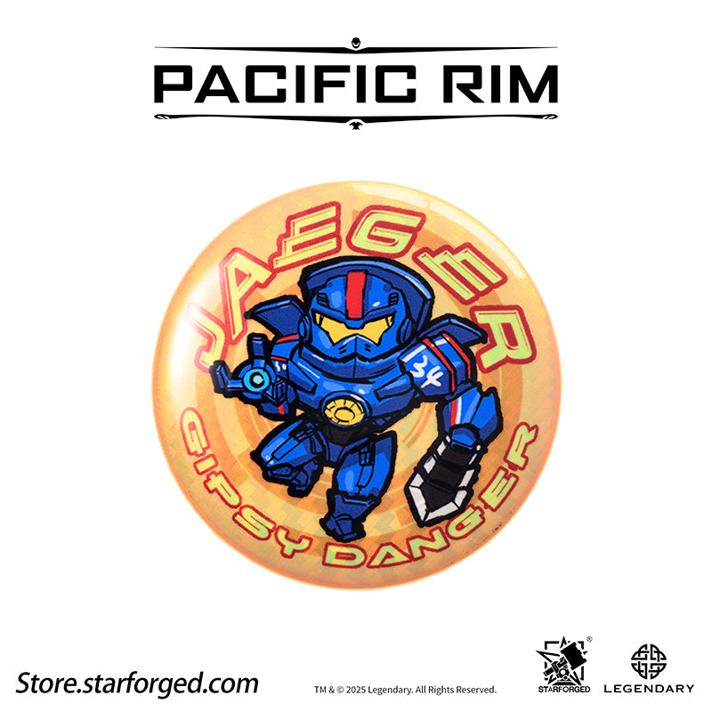 Starforged Pacific Rim Pin Badge Set Men's Accessories Official License