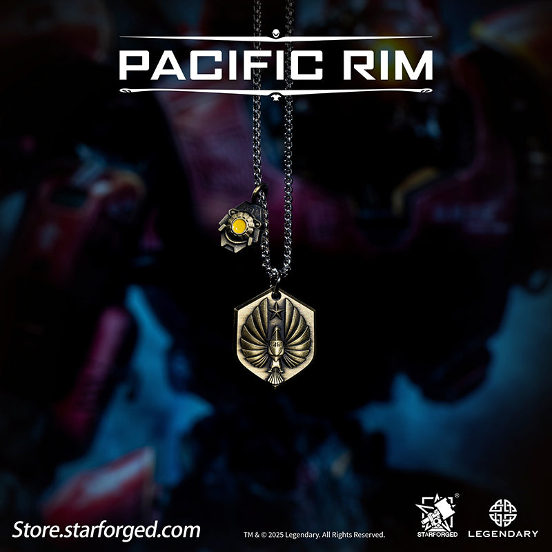 Starforged Pacific Rim “PPDC” Themed Pendant Men's Jewelry Accessories Movie Merchandise Officially Authorized