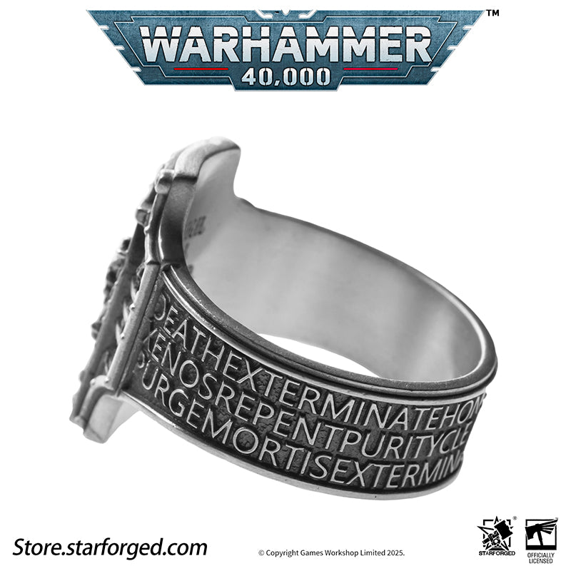 The Deathwatch is an elite xenos-hunting strike force composed of Space Marines, though it never openly recruits. Instead, it only accepts the finest warriors recommended by their parent Chapters.

The Deathwatch command assigns roles based on each battle-brother’s specialized skills and experience against specific xenos threats. If they deploy a 10-man Kill Team armed with heavy bolters, you can be certain these warriors are not only the best heavy gunners in the Imperium, but also veterans with extensive 