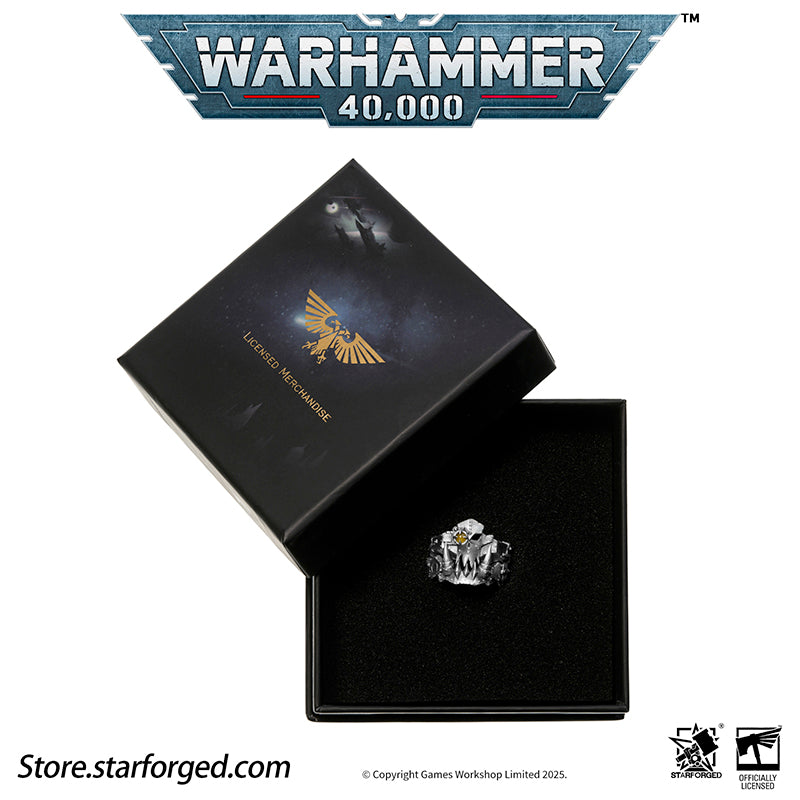 Starforged Warhammer 40K The couple ring of Gork and Mork Greenskins Orkz Sliver Rings Accessories Jewelry The Orkz, a galactic plague, universally dismissed as savages... until they pull bigger guns and choppas from their makeshift pockets. These greenskins are every faction's nemesis in the 40K universe. Across the stars, all civilizations encounter Orkz under the worst possible circumstances, proving the galaxy's iron law: "If ya don't come to da fight, da fight comes to ya!"Orkz gather in tribes, 