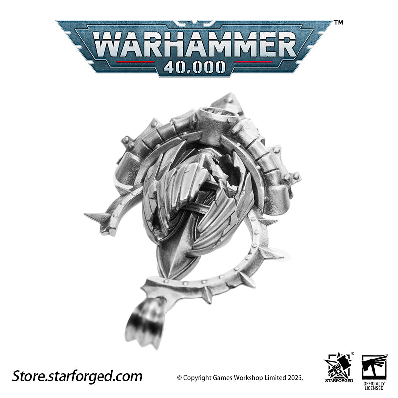 Starforged Warhammer 40K Adepta Sororitas Artificer Reliquia Sororitas Pendant Silver Necklace Warhammer Gifts Fashion Accessories