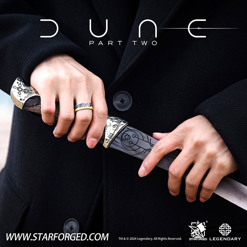 Starforged Dune II  Sandworm Teeth Crysknife Atreides Movie Peripheral Props Restored to Original Authorized Version Other