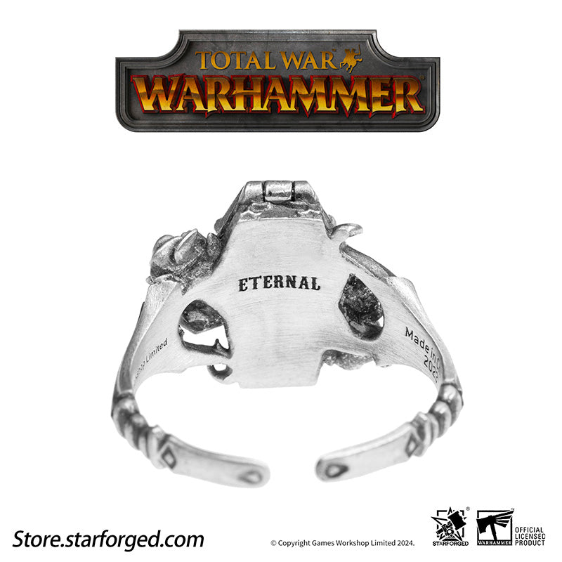 Rings of Immortal Oath Total War Warhammer III Isabella & Vlad Couple's Ring Starforged