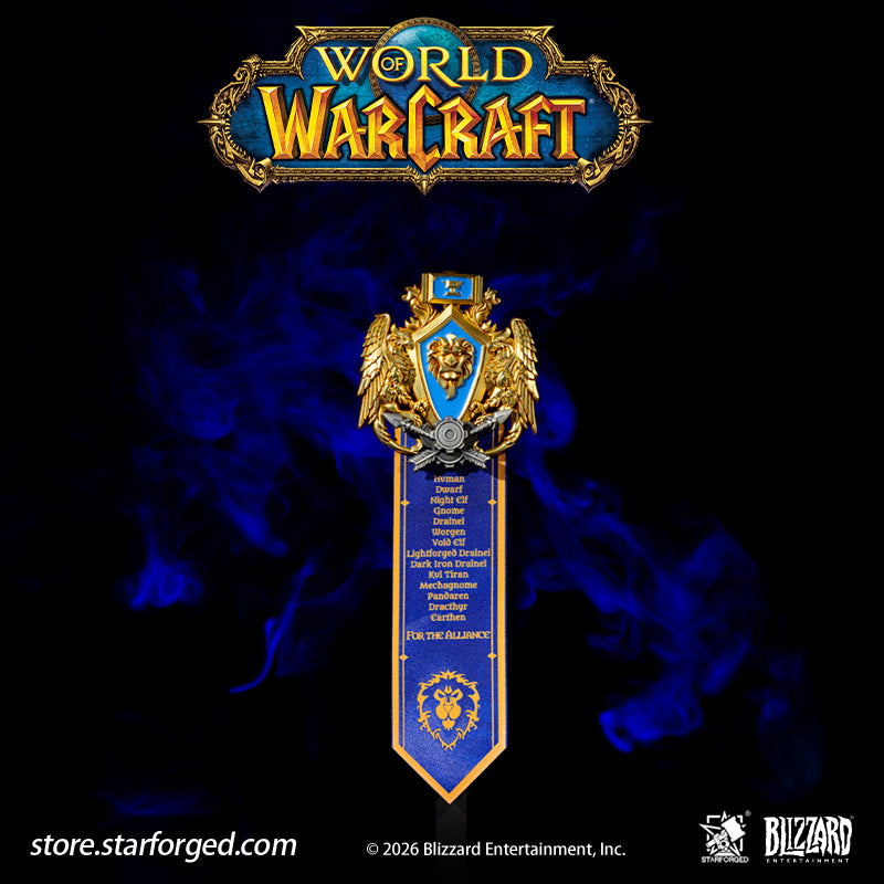 STARFORGED World of Warcraft Faction Metal Badges | Men's Fashion Accessories | Officially Authorized | WOW Gifts