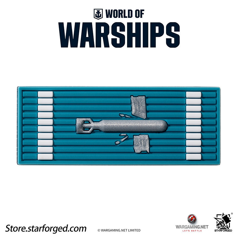 Starforged World of Warships  Game Damage Counting Logo Velcro Men's Accessories Other