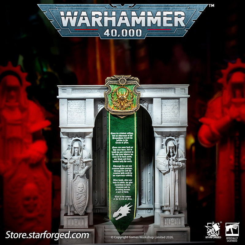 Starforged Warhammer 40K Space Marines Salamanders The Pyroclasts Morale Badge Pin Men's Fashion Jewelry The Salamanders, initially known as the Dragon Warriors, were the 18th of the twenty Space Marine Legions, led by the Primarch Vulkan. The Legion remained loyal during the Horus Heresy but suffered devastating losses in the First Imperial Civil War, which severely limited their role in the remainder of the conflict.  Their Primarch was never recorded as deceased—instead, he is widely believed to be missi