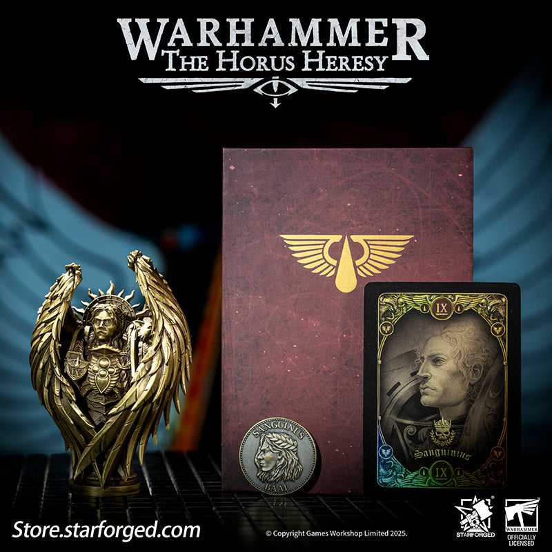 Starforged Warhammer 30K Blood Angels Sanguinius Wax Seal Set Men's Jewelry Accessories