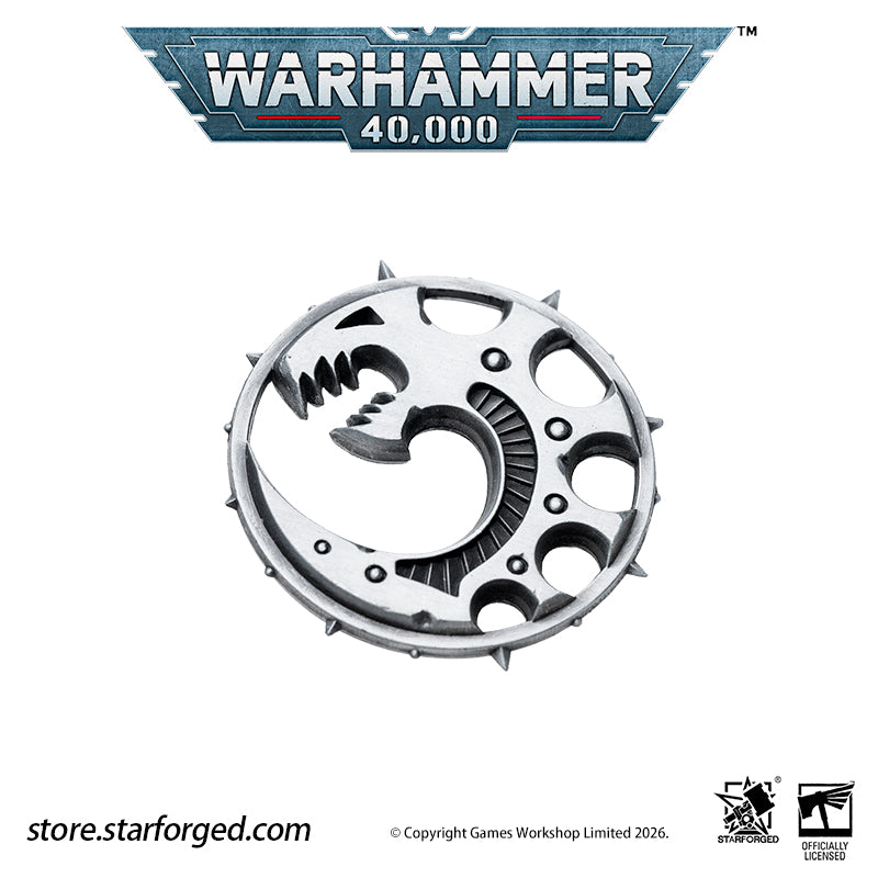 Warhammer 40K Mark of Brood Brothers Pin Badge Dragon Brooch Starforged "Brood Brothers" is the name given by a Genestealer Cult's members to normal Humans who have been infected with the xenos genetic material of a Genestealer Patriarch through its ovipositor. This infection makes these people members of the cult's collective psychic Broodmind as well as the potential parents of a new generation of Genestealer hybrids.