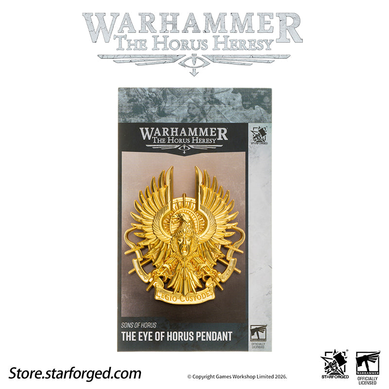 Starforged Warhammer 30K Legio Custodes Guilded Armourial Pin Badge Men's Fashion Jewelry In the ten millennia preceding the Indomitus Crusade, the Custodes rarely left the palace they had sworn to guard in organized formations. Yet after the opening of the Great Rift, the Golden Host once again marched to the most critical battlefields across the galaxy. When they deploy, the Ten Thousand become the manifested glory of Terra, extending the Emperor's will as His own hands.The Custodes decide who may enter t