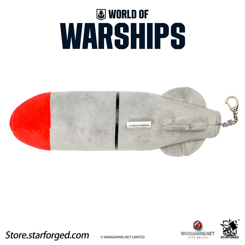 Starforged World of Warships  Torpedo Bomb Plush Toy Keychain & Pillows Gaming Periphery Other
