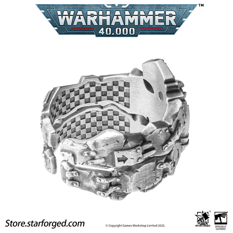 Starforged Warhammer 40K The couple ring of Gork and Mork Greenskins Orkz Sliver Rings Accessories Jewelry The Orkz, a galactic plague, universally dismissed as savages... until they pull bigger guns and choppas from their makeshift pockets. These greenskins are every faction's nemesis in the 40K universe. Across the stars, all civilizations encounter Orkz under the worst possible circumstances, proving the galaxy's iron law: "If ya don't come to da fight, da fight comes to ya!"Orkz gather in tribes, 