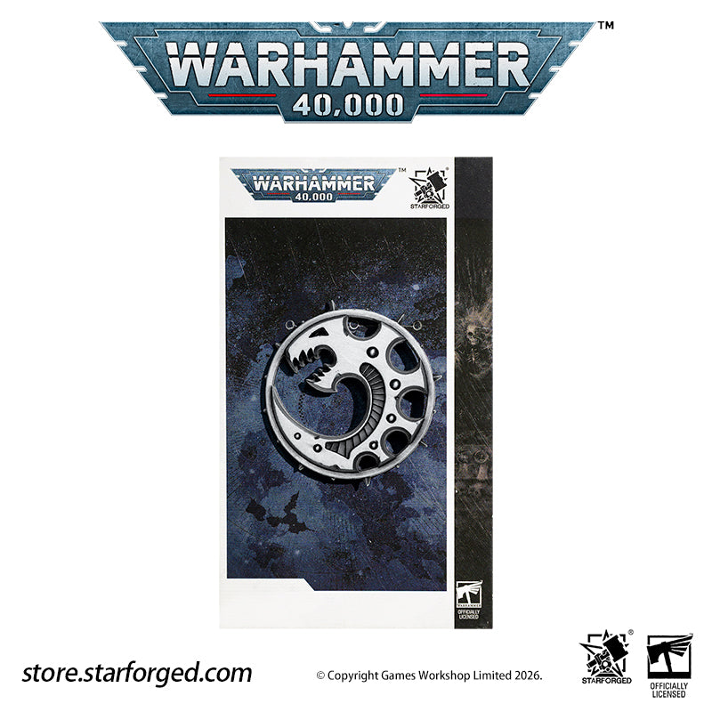 Warhammer 40K Mark of Brood Brothers Pin Badge Dragon Brooch Starforged "Brood Brothers" is the name given by a Genestealer Cult's members to normal Humans who have been infected with the xenos genetic material of a Genestealer Patriarch through its ovipositor. This infection makes these people members of the cult's collective psychic Broodmind as well as the potential parents of a new generation of Genestealer hybrids.