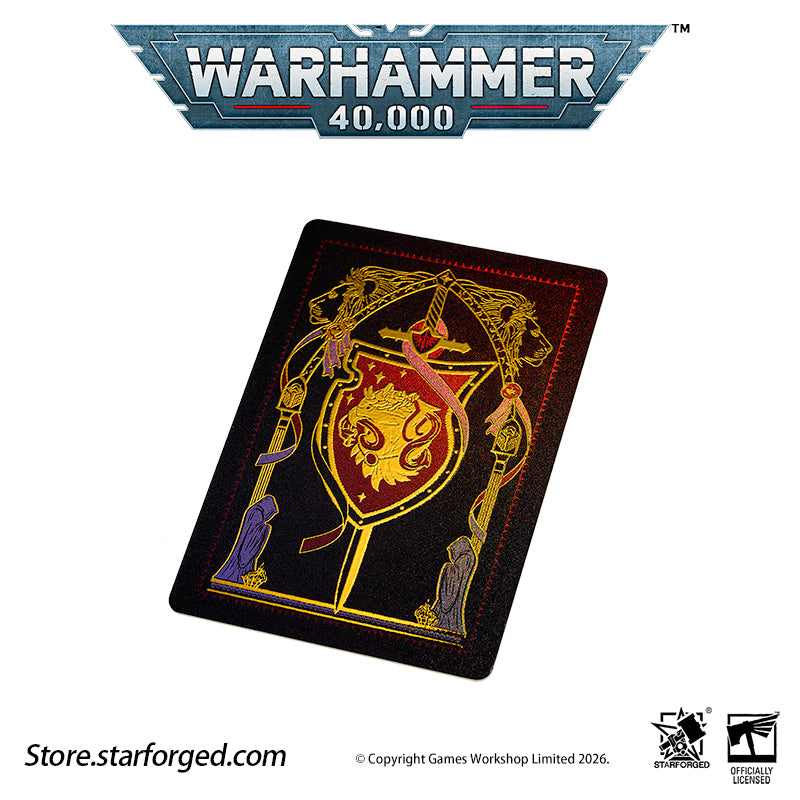 Starforged Warhammer 40K Dark Angel  Lion El'Jonson Bronze Bust Seal Wax  & Coin Set Other
