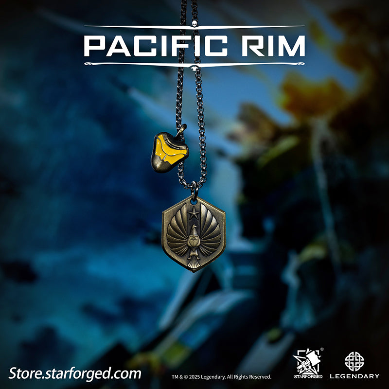 Starforged Pacific Rim “PPDC” Themed Pendant Men's Jewelry Accessories Movie Merchandise Officially Authorized