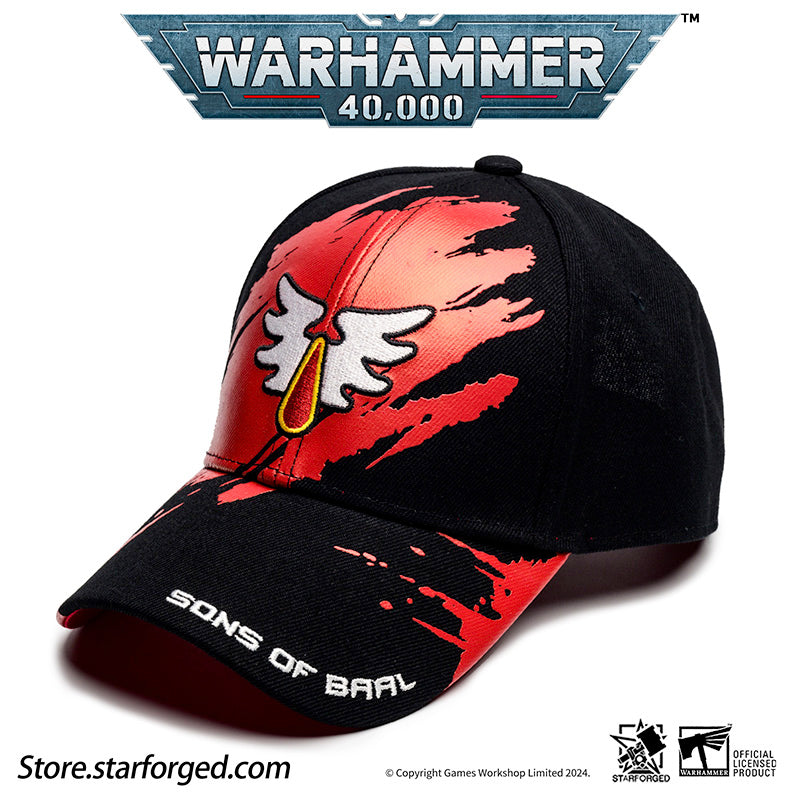 Starforged Warhammer 40000 Chapter Hats Adeptus Mechanicus Blood Angels  Baseball Peaked Cap Other