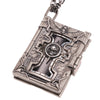 Starforged  Book of the Holy Ordos &  Seal of Inquisition Warhammer 40K Silver Men‘’s Necklace  WH40K