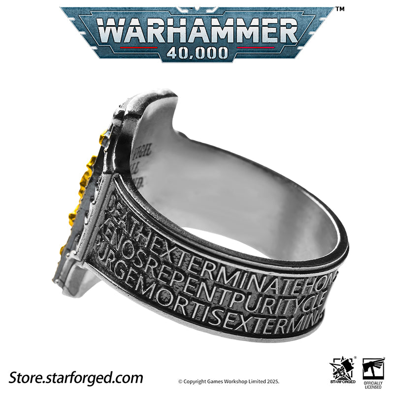 The Deathwatch is an elite xenos-hunting strike force composed of Space Marines, though it never openly recruits. Instead, it only accepts the finest warriors recommended by their parent Chapters.

The Deathwatch command assigns roles based on each battle-brother’s specialized skills and experience against specific xenos threats. If they deploy a 10-man Kill Team armed with heavy bolters, you can be certain these warriors are not only the best heavy gunners in the Imperium, but also veterans with extensive 