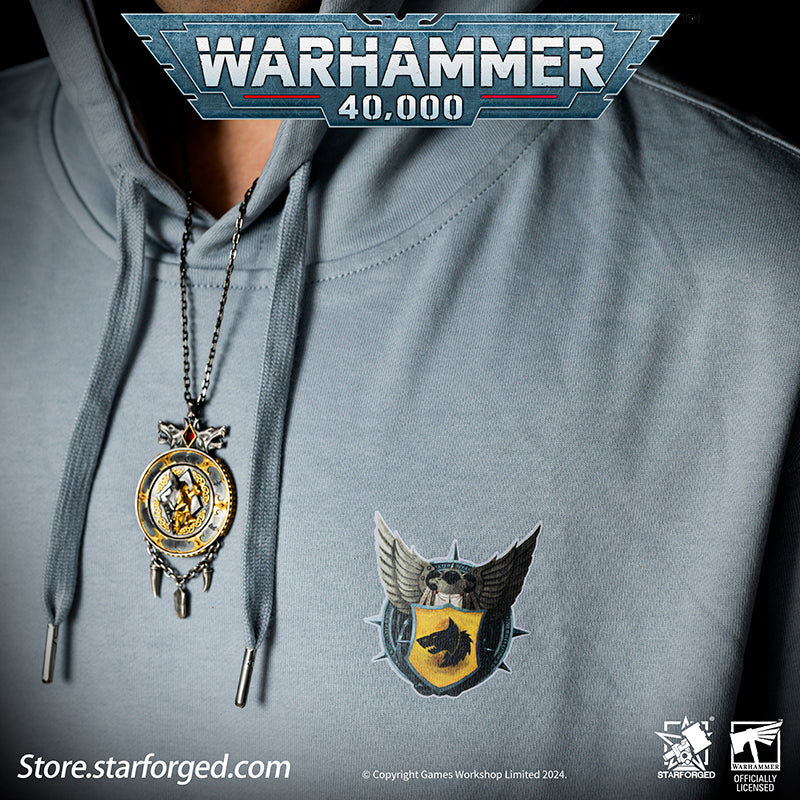 Starforged Warhammer 40K Honor Guard Series Themed Hoodie Space Marines 2 Men's Sweatshirts Other