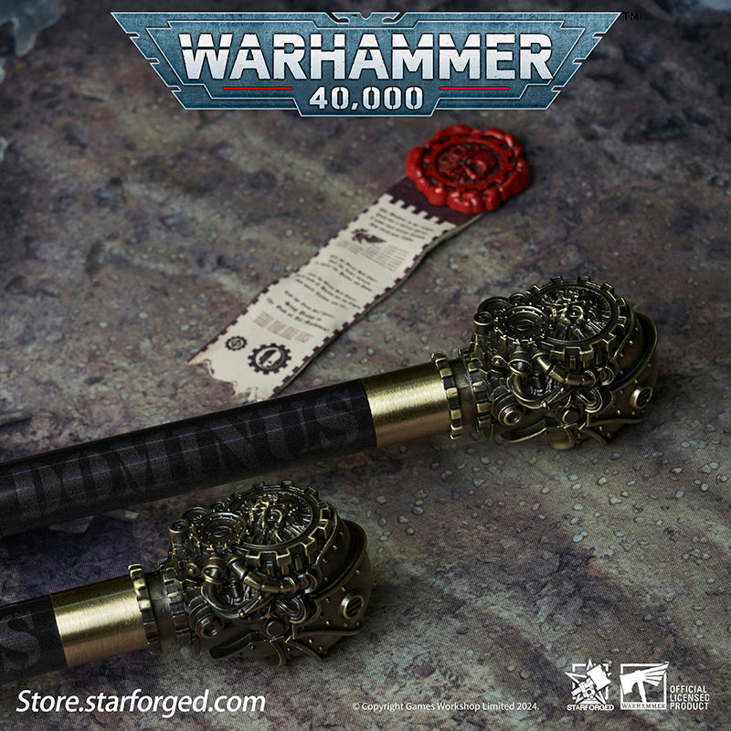 Warhammer 40K Themed Umbrella Omnissian Staff Adeptus Mechanicus Exclusive Other